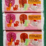 230แผ่นคู่แบบมีถุงหิ้ว